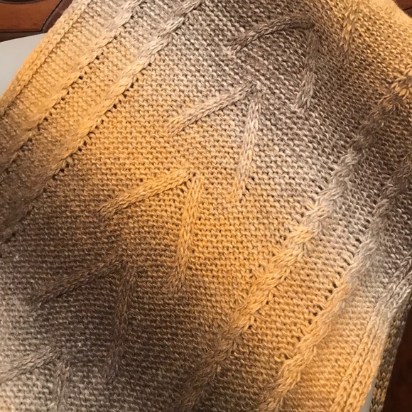 Xtra-Long Earth Tone Colored Woven Scarf - Picture 3 of 4